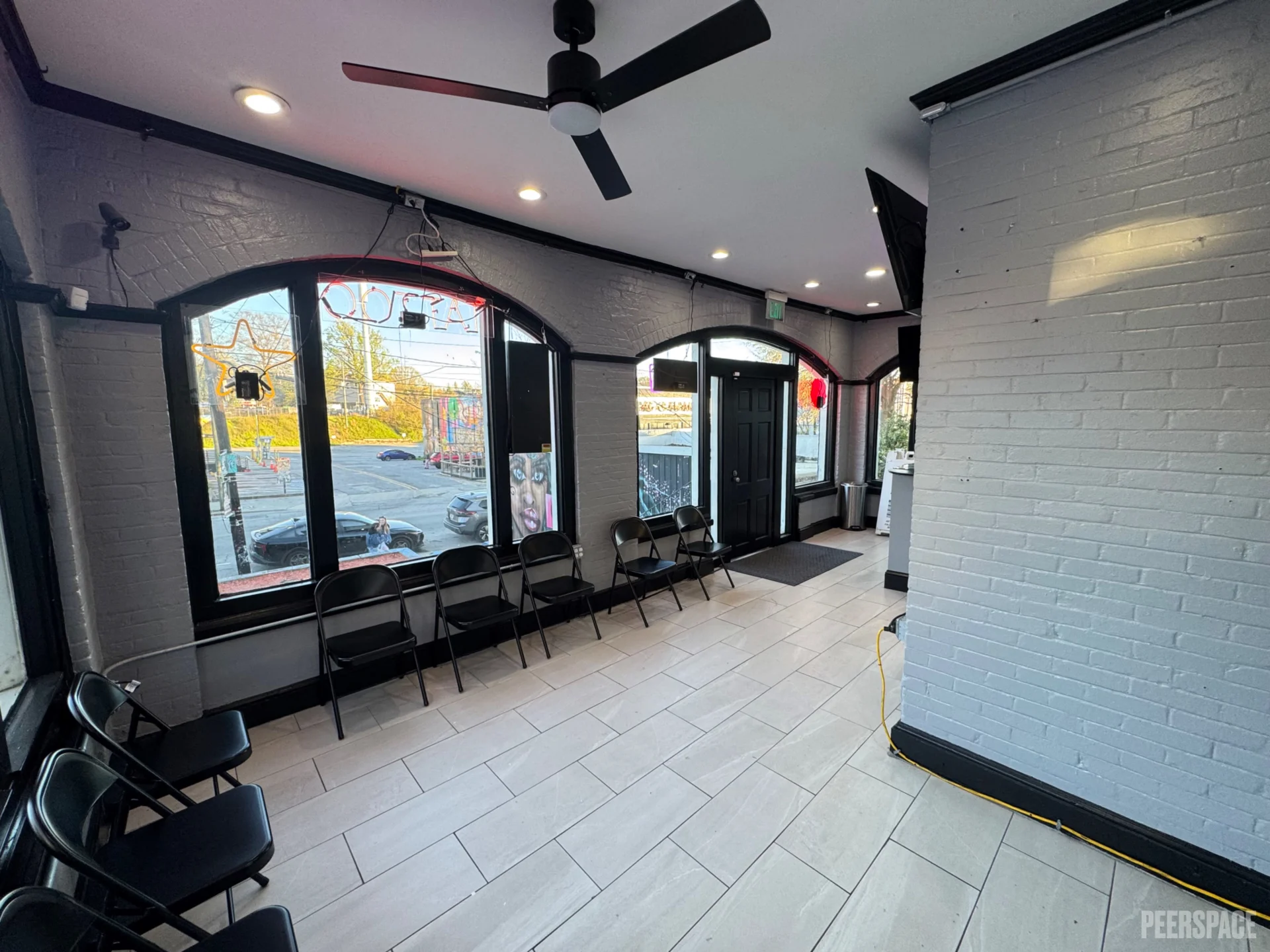 Studio waiting area